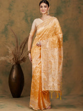 Womens Fashion Ethnic Yellow Color Sarees-MLSHWSA1196YLW0ONE